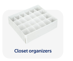 Closet organizers