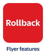 Rollback - Flyer features