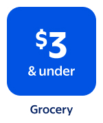 $3 & under - Grocery