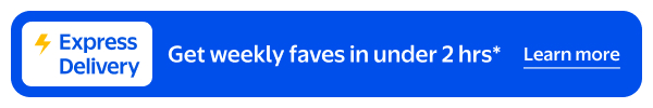 Express Delivery - Get weekly faves in under 2 hrs*
