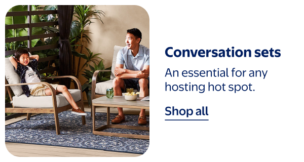 Conversation sets - An essential for any hosting hot spot.