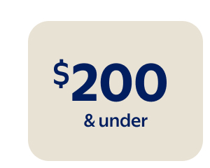 $200 & under