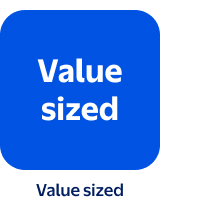 Value sized