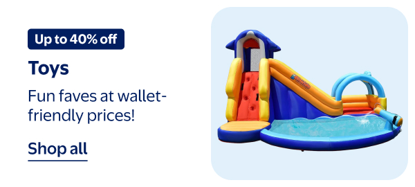 Up to 40% off - Toys - Fun faves at wallet-friendly prices!