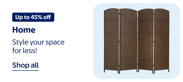 Up to 45% off - Home - Style your space for less!