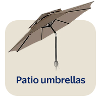 Patio umbrellas