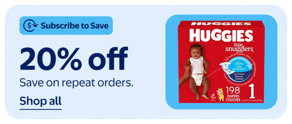 Subscribe to Save - 20% off - 5% off - 15% off - Save on repeat orders.