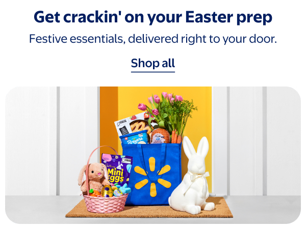Get crackin' on your Easter prep - Festive essentials, delivered right to your door.