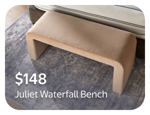 Juliet Waterfall Bench