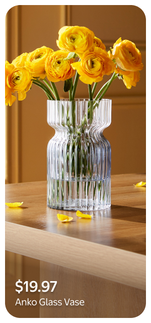 Anko Glass Vase