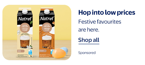 Hop into low prices - Festive favourites are here.