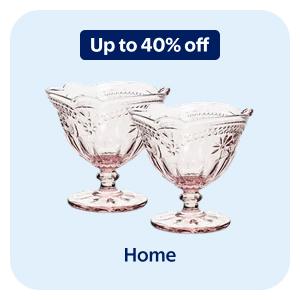 Up to 40% off - Home