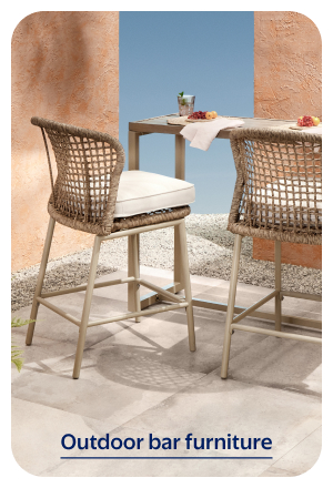 Outdoor bar furniture