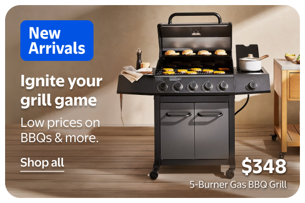 New Arrivals - Ignite your grill game - Low prices on BBQs & more.