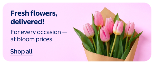 Fresh flowers, delivered! For every occasion — at bloom prices.