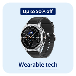 Up to 50% off - Wearable tech