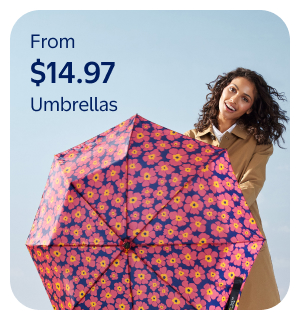 From $14.97 - Umbrellas