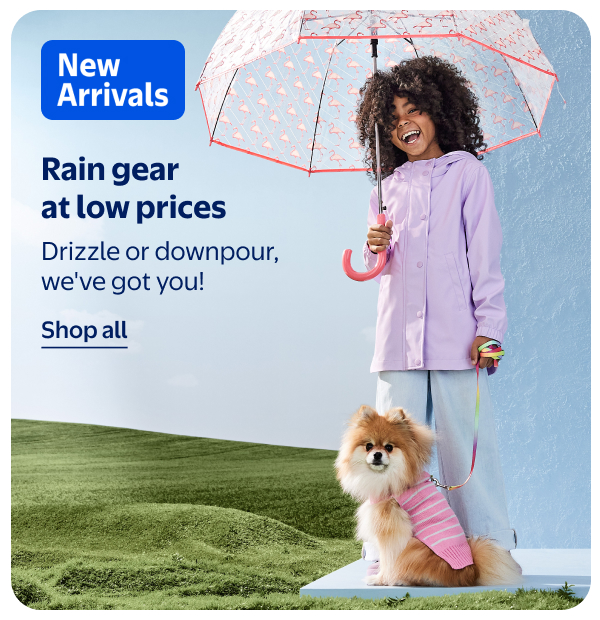 New Arrivals - Rain gear at low prices - Drizzle or downpour, we've got you!