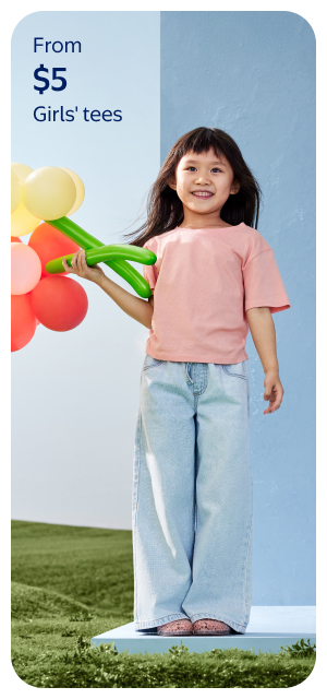 From $5 - Girls' tees