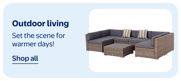 Outdoor living - Set the scene for warmer days!