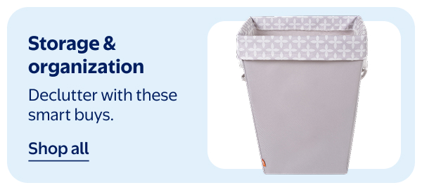 Storage & organization - Declutter with these smart buys.