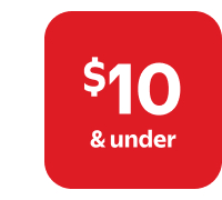 $10 & under