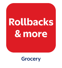 Rollbacks & more - Grocery