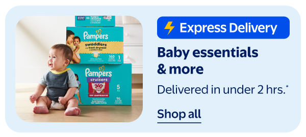 Express Delivery - Baby essentials & more - Delivered in under 2 hrs.*