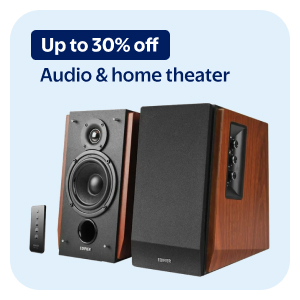 Up to 30% off - Audio & home theatre
