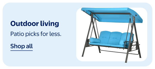 Outdoor living - Patio picks for less.