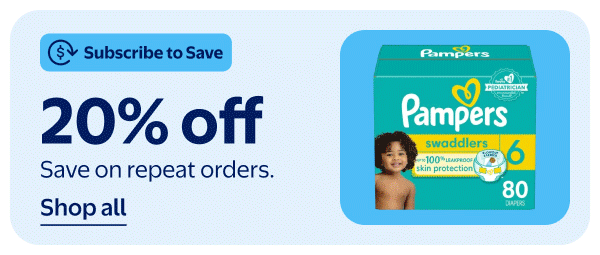 Subscribe to Save - 20% off - 5% off - 15% off - Save on repeat orders.