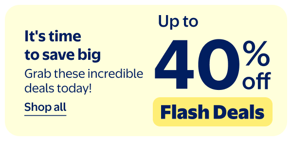 Up to 40% off - Flash Deals - It's time to save big - Grab these incredible deals today!