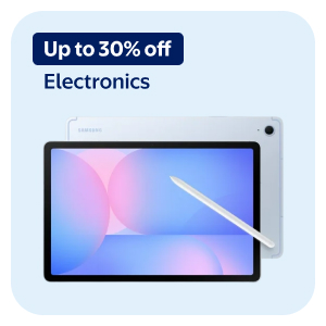 Up to 30% off - Electronics