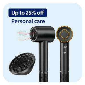 Up to 25% off - Personal care