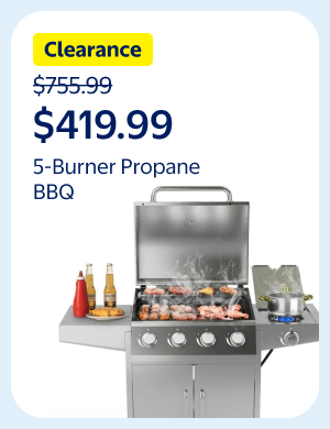 5-Burner Propane BBQ