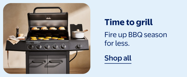 Time to grill - Fire up BBQ season for less.