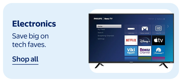 Electronics - Save big on tech faves.