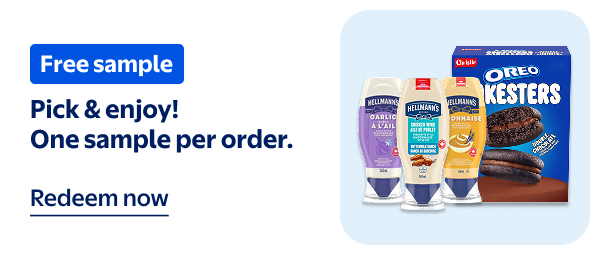 Free Sample - Pick & enjoy! One sample per order.