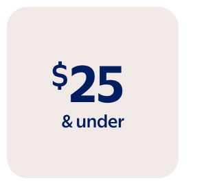 $25 & under