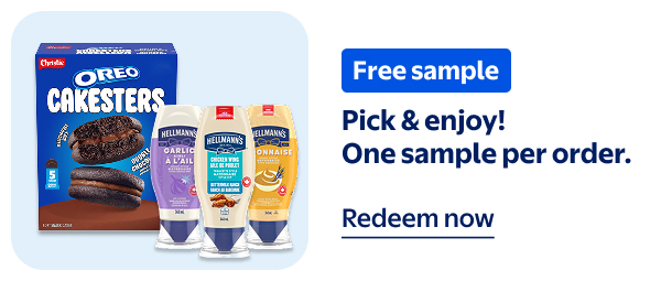 Free Sample - Pick & enjoy! One sample per order.