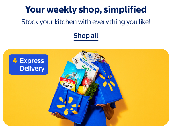 Express Delivery - Your weekly shop, simplified - Stock your kitchen with everything you like!