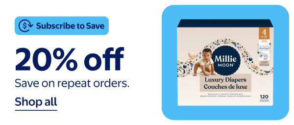 Subscribe to Save - 5% off - 15% off - 20% off - Save on repeat orders