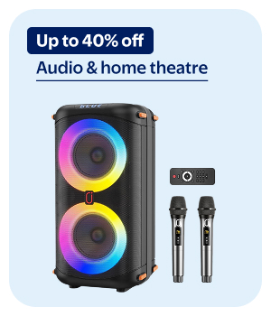 Up to 40% off - Audio & home theatre