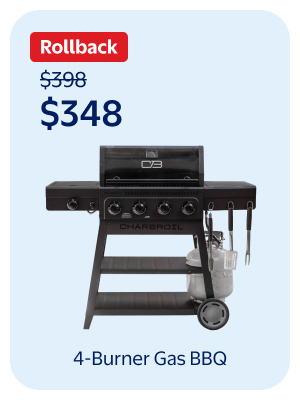 4-Burner Gas BBQ