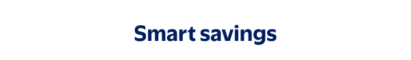 Smart savings