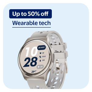 Up to 50% off - Wearable tech