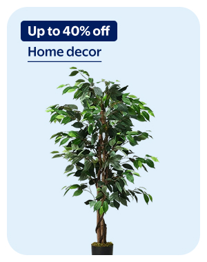 Up to 40% off - Home decor