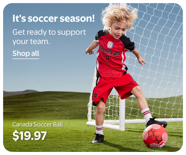 It's soccer season! Get ready to support your team.