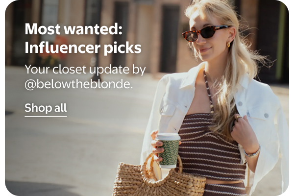 Most wanted: Influencer picks - Your closet update by @belowtheblonde.