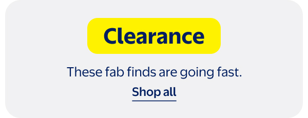 Clearance - These fab finds are going fast.